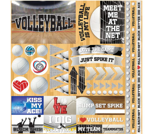 Reminisce Elements Sticker - Volleyball 2