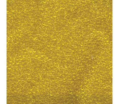 15/0 Miyuki Seed Bead - Transparent Yellow