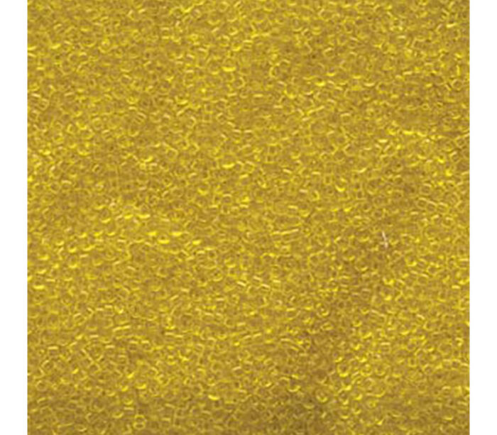 15/0 Miyuki Seed Bead - Transparent Yellow