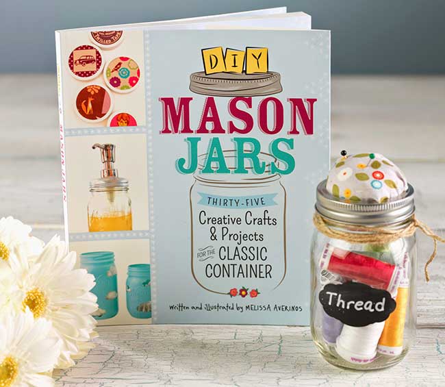 DIY Mason Jars Book, with 35 projects