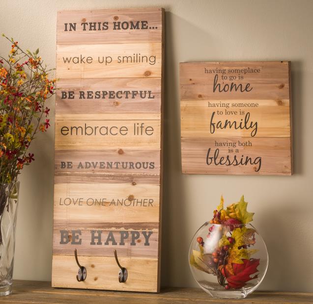 Wood Wall Hanging Planks - Craft Warehouse