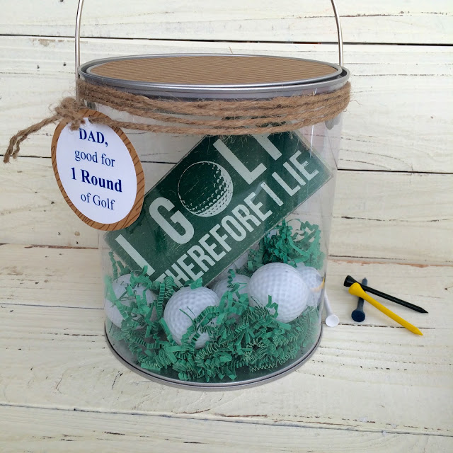 Golfer Gift Bucket