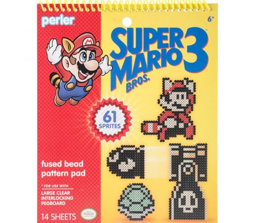 Mario Bros 3 Perler Fused Bead Pattern Pad