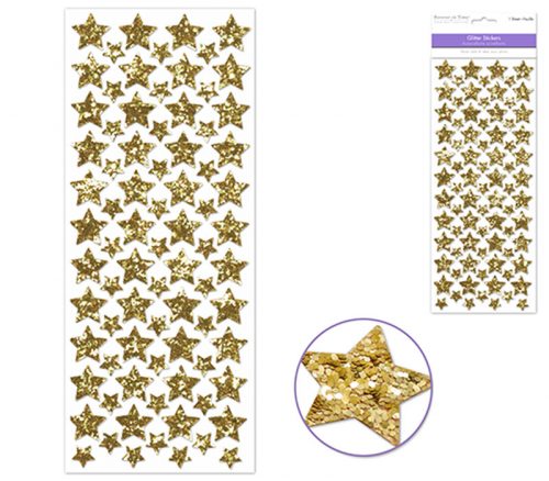 MutliCraft Star Stickers - Gold