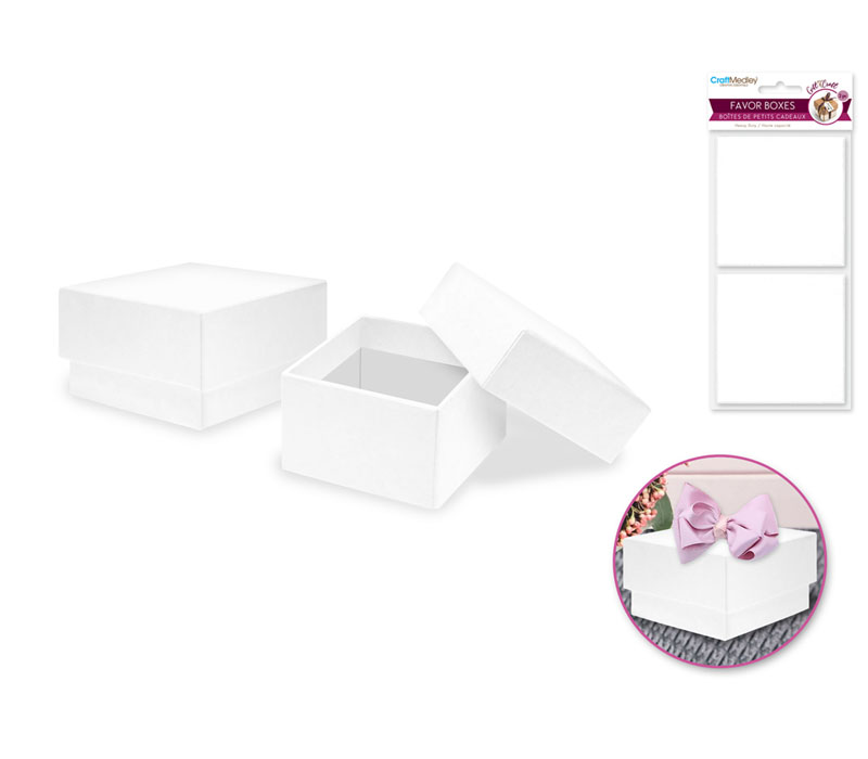 MultiCraft Heavy Duty Paper Favor Box - 2 Piece