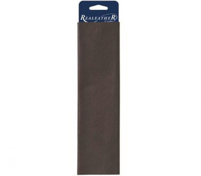 Realeather Crafts Leather Premium Trim Piece - Chocolate