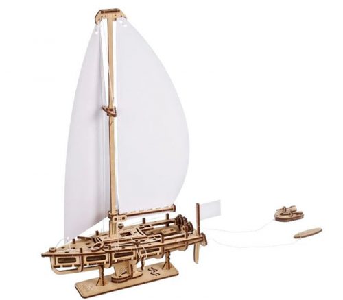 Ugear Wooden 3-D Puzzle - Ocean Beauty Yacht