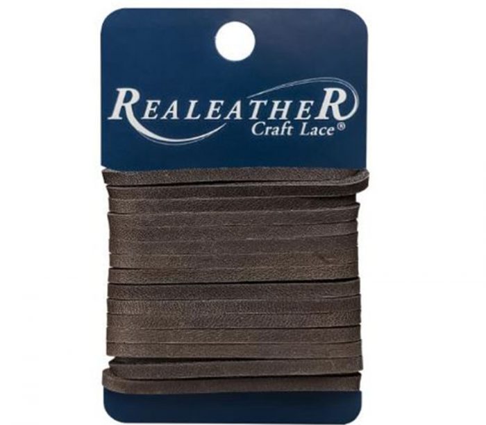 Realeather Crafts Latigo Lace - Dark Brown