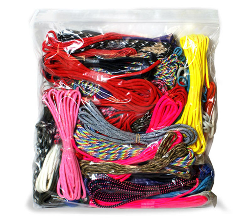 2 Pound Value Bag Assorted Parachute Knotting Cord - random selection shipped