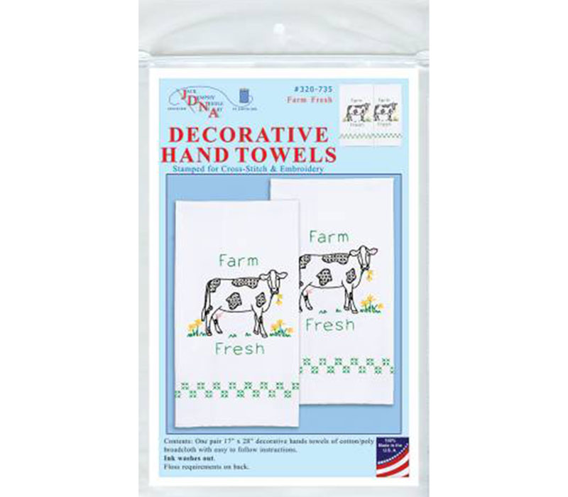 Farm Fresh Decorative Hand Towel Pair 320-735