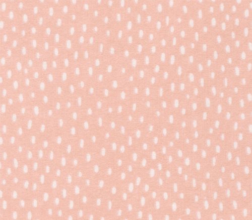 Over the Moon Flannel Spots in Pink Melon