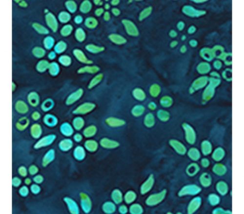 Summer Days Batik Petals in Navy