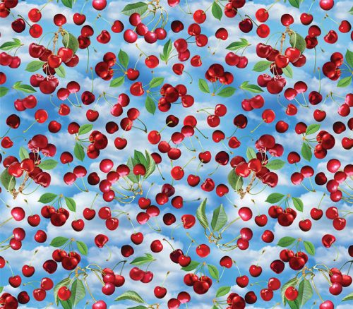 Cherry Hill Sweet Cherries on Blue