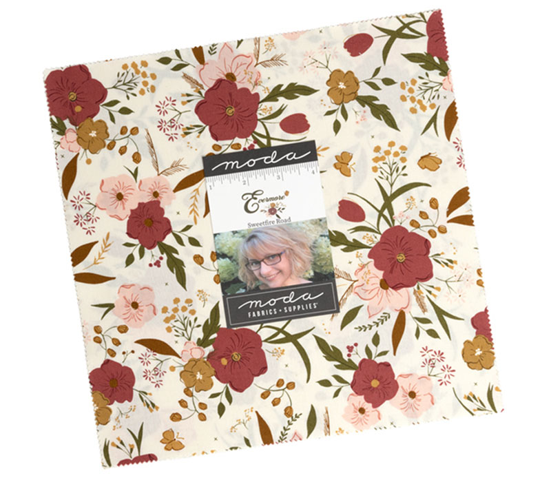 Evermore Florals 10-inch Layer Cake Squares