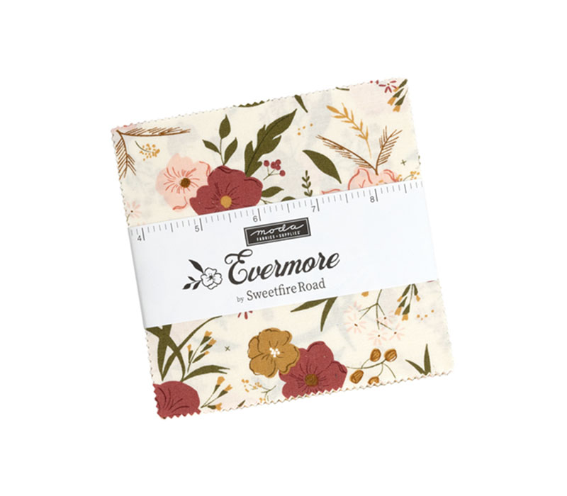 Evermore Florals 5-inch Charm Pack Squares