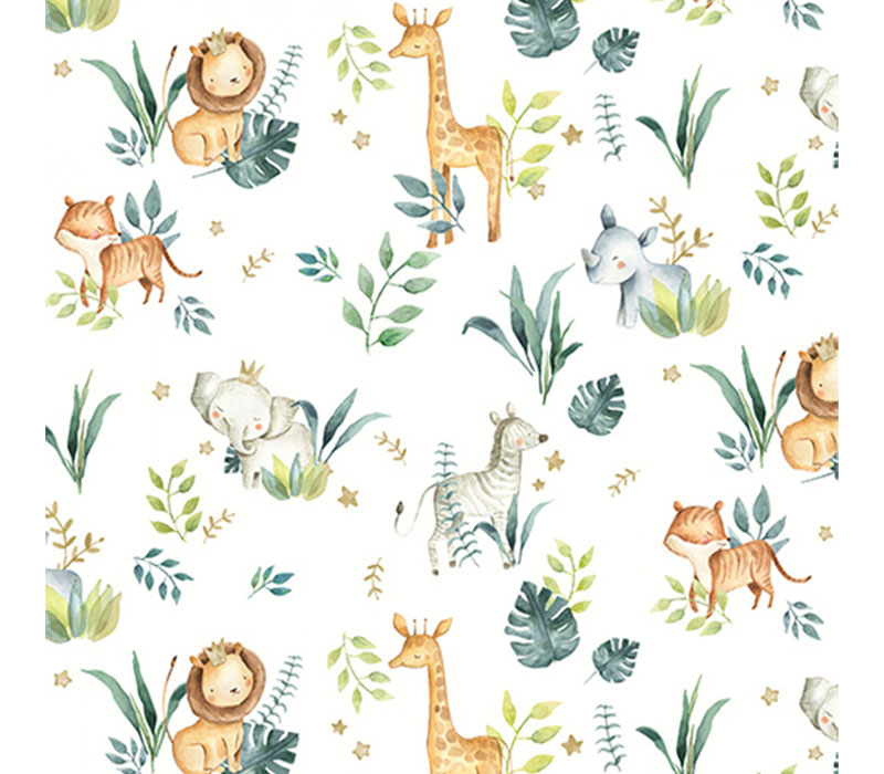 Safari Babies Printed Cuddle Multicolor