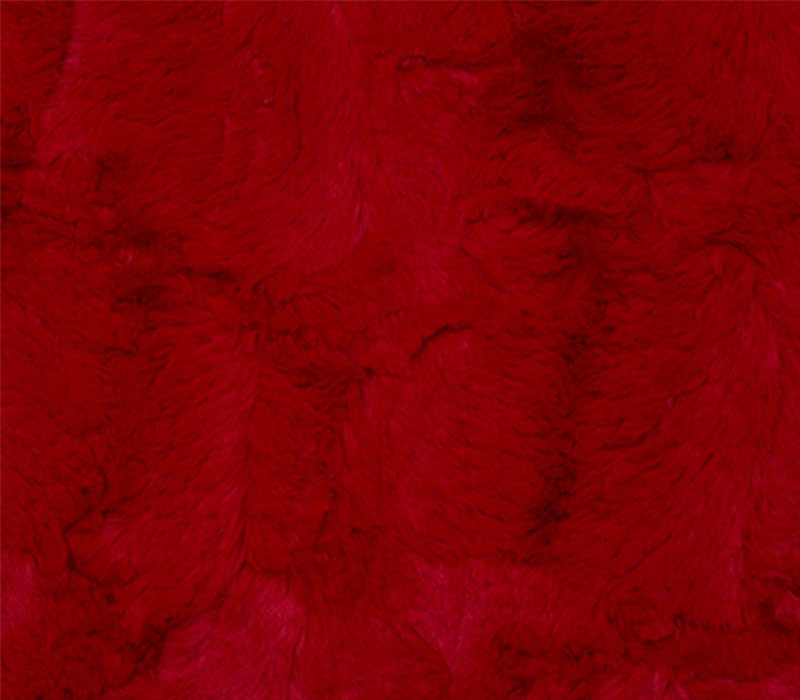Hide Luxe Cuddle in Cardinal Red