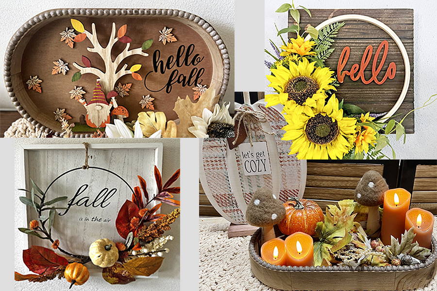 4 More DIY Decor Fall Projects from Craft Warehouse