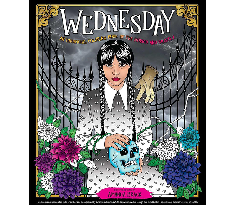 Wednesday An Unofficial Coloring Book