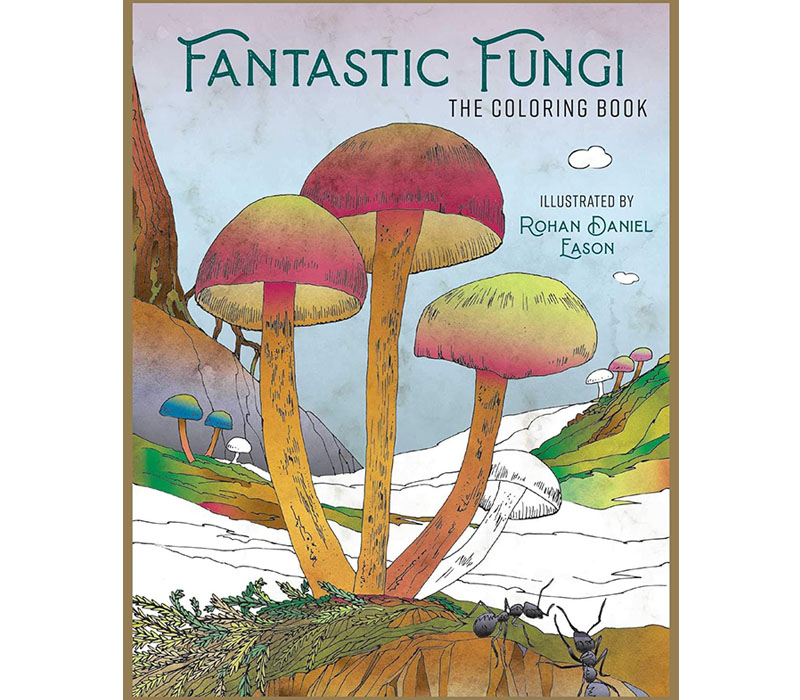 Fantastic Fungi Coloring Book