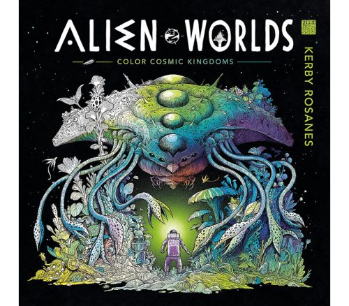 Alien Worlds Cosmic Kingdoms Coloring Book