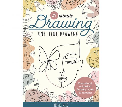 15-Minute Drawing - One-Line Drawing Learn To Draw Book