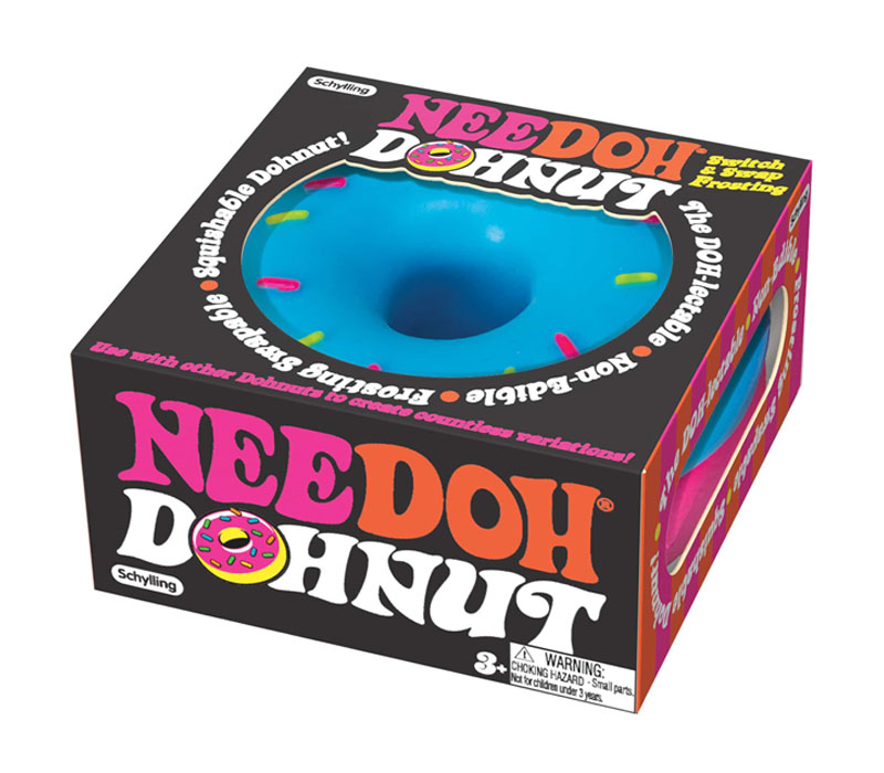 Donut Nee Doh - 1 Donut - Color Shipped is Randomly Picked