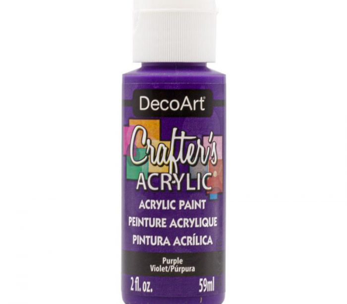 DecoArt Crafters Acrylic All-Purpose Paint - 2-ounce - Purple