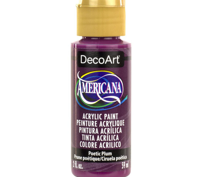 DecoArt Americana Acrylic Paint - 2-ounce - Poetic Plum
