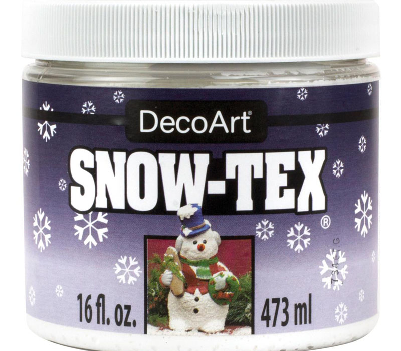 DecoArt Snow Text - 16-ounce
