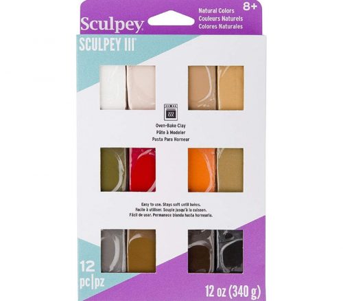 Sculpey III Clay Set - Natural