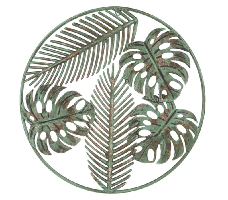 Cut-Out Plant Leaves Wall Decor