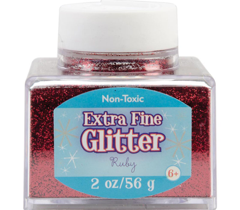 Sulyn Extra Fine Glitter - 2-ounce - Ruby