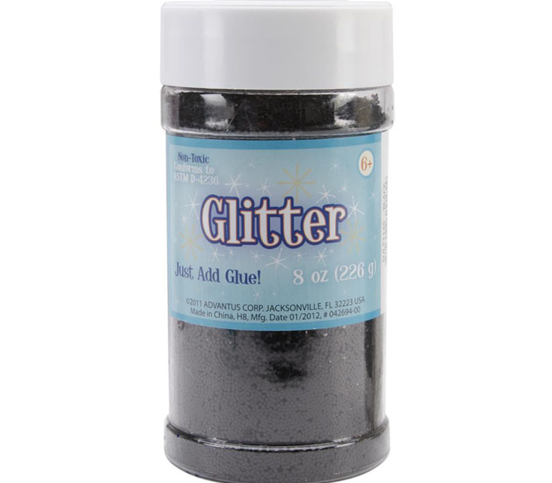 Sulyn Metallic Glitter - 8-ounce - Black