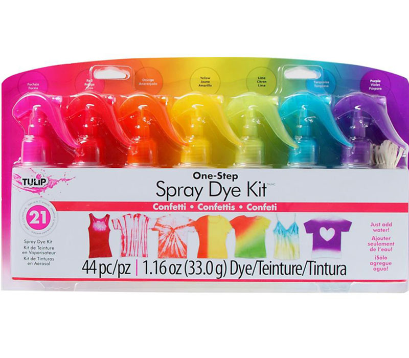 Tulip One-Step Spray Tie-Dye Kit - Confetti