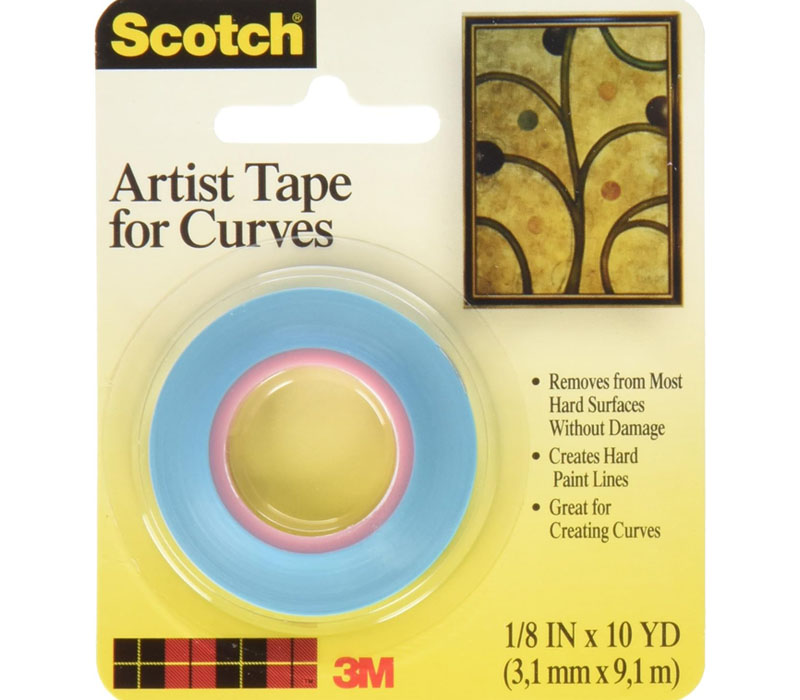 Scotch Artist Tape for Curves