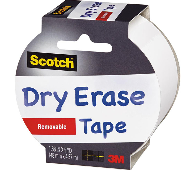 Scotch Dry-Erase Tape Roll