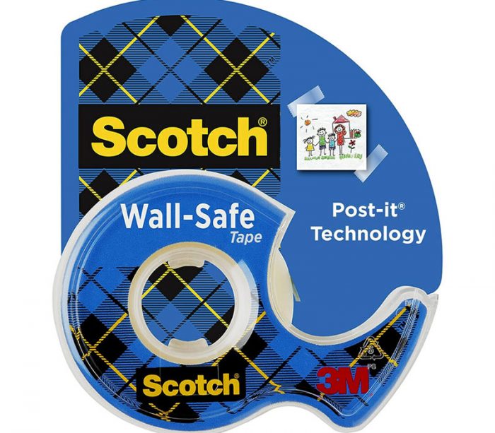 Scotch Wall Safe Tape Roll - 1 Roll