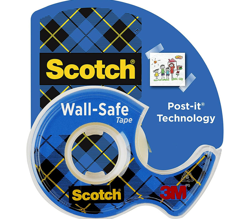 Scotch Wall Safe Tape Roll - 1 Roll