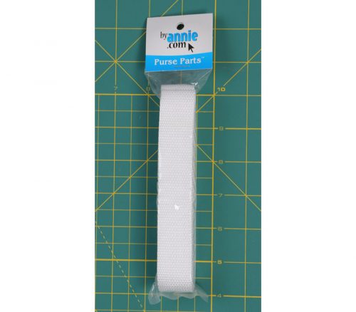 By Annie White Webbing 1-inch by 3-yards Packaged