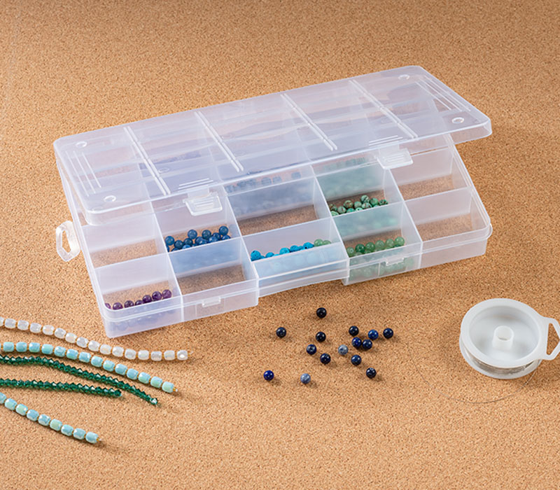 No Spill Craft Storage 20 Compartments by Beadsmith