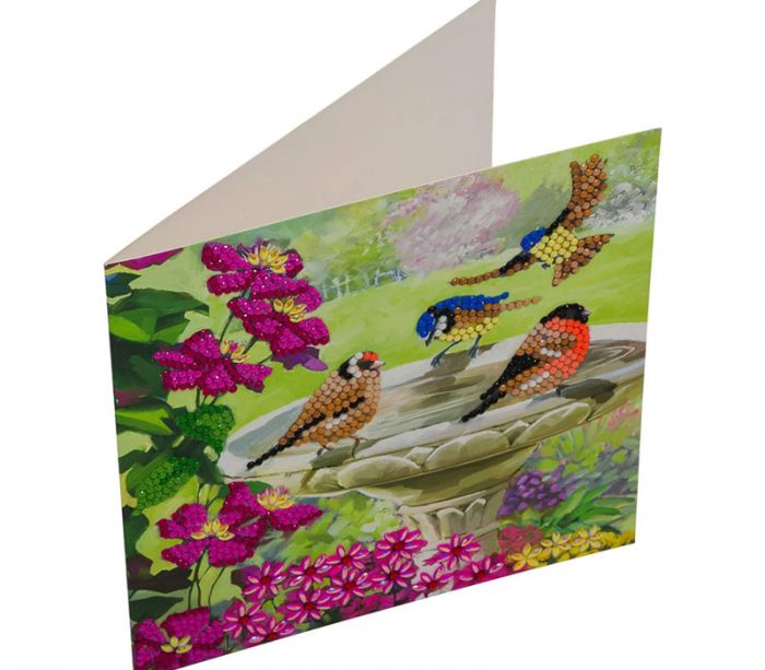 Crystal Art Diamond Painting Card Kit - Birds