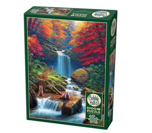 Cobble Hill Puzzle Mystic Falls in Autumn - 1000 Piece