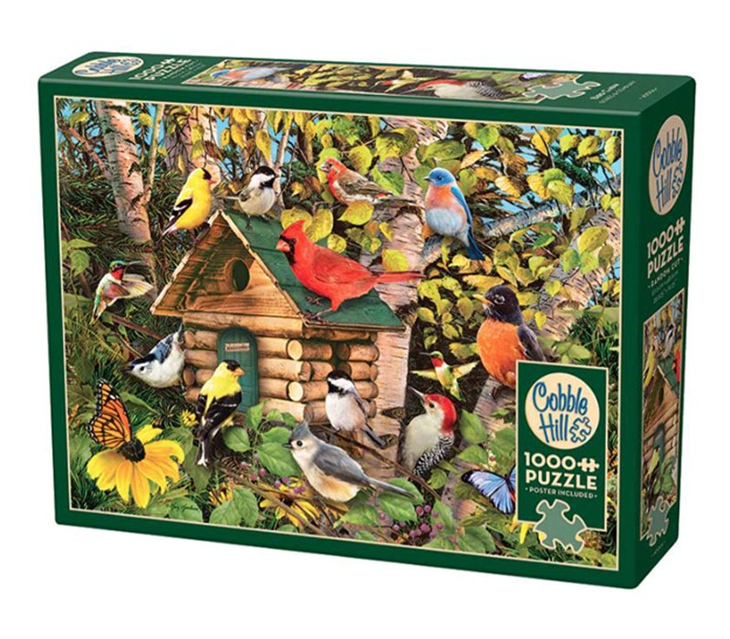 Cobble Hill Puzzle Bird Cabin - 1000 Piece