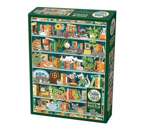 Cobble Hill Puzzle The Purrfect Bookshelf - 1000 Piece