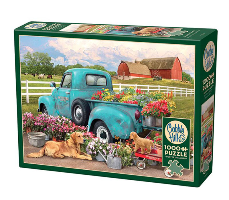 Cobble Hill Puzzle Flower Truck - 1000 Piece