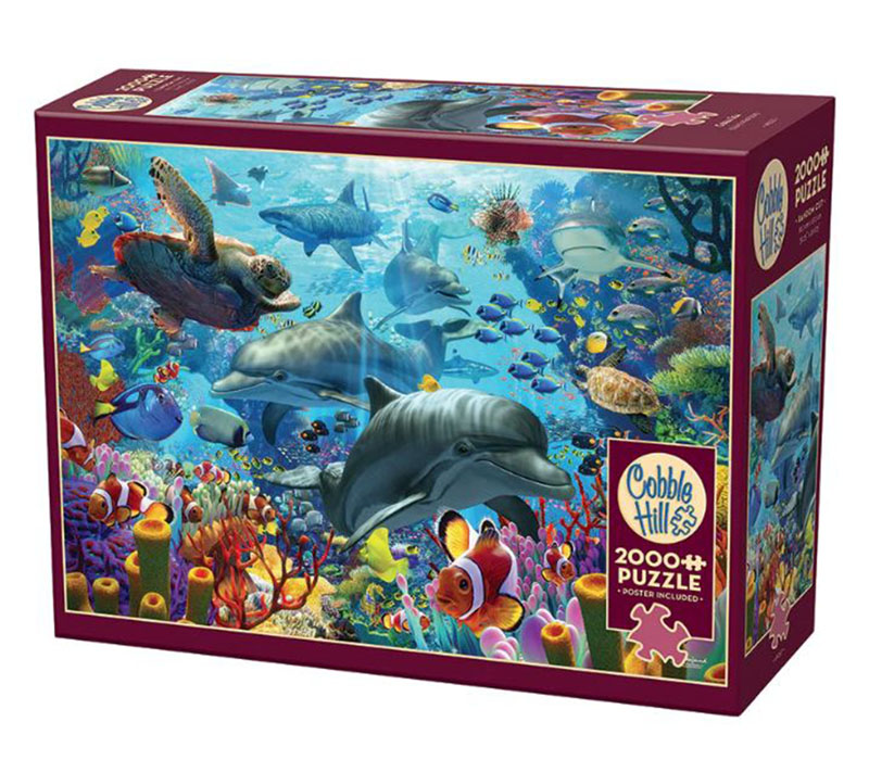 Cobble Hill Puzzle Coral Sea - 2000 Piece