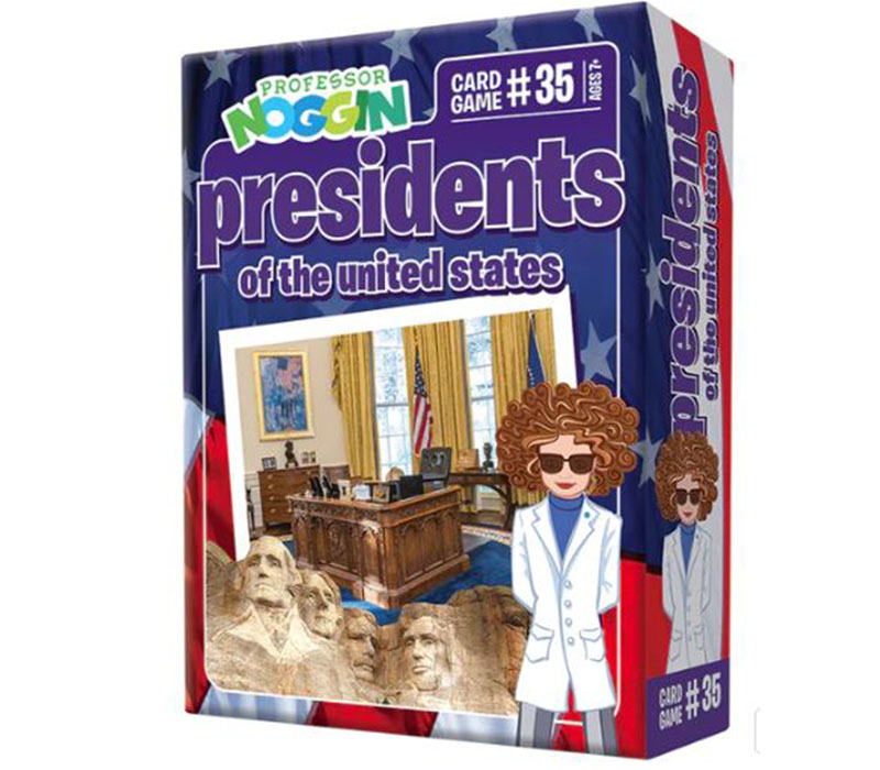 Outset Professor Noggin Game - Presidents of the US