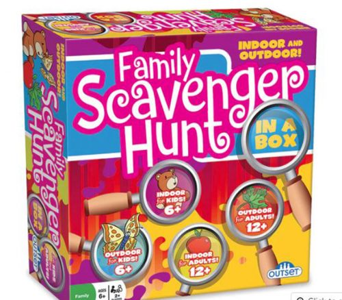 Outset Family Scavenger Hunt Card Game