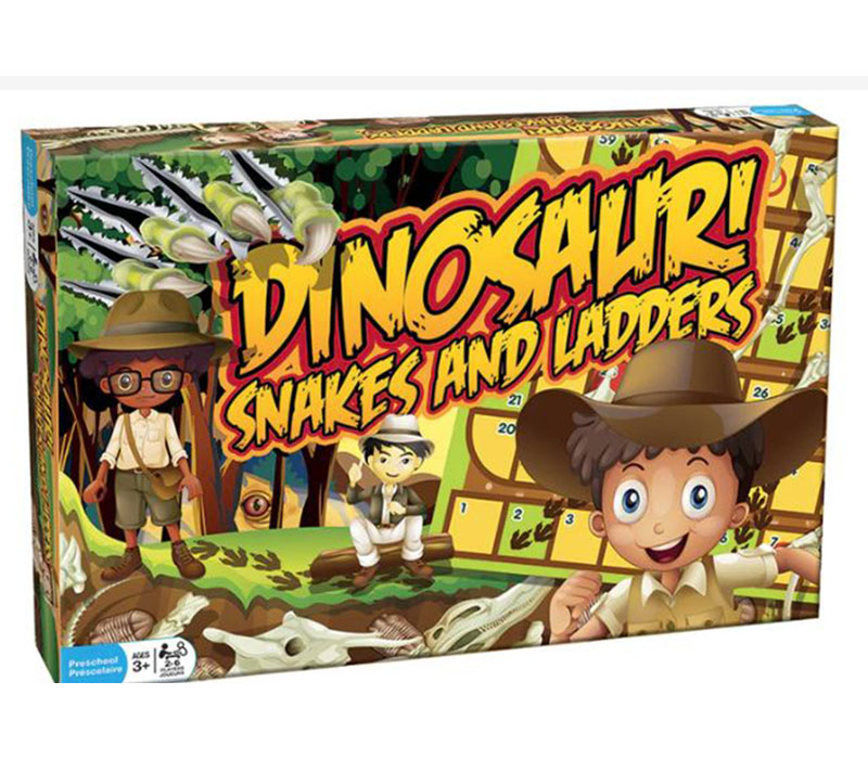 Outset Dinosaur Snakes and Ladders Game